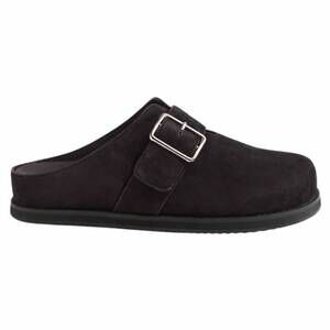 NEW ZIERA women's moris w flat shoes in black suede